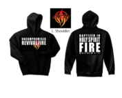 Uncompromised Revival Fire Sweater Hoodie from Caleb Cooper