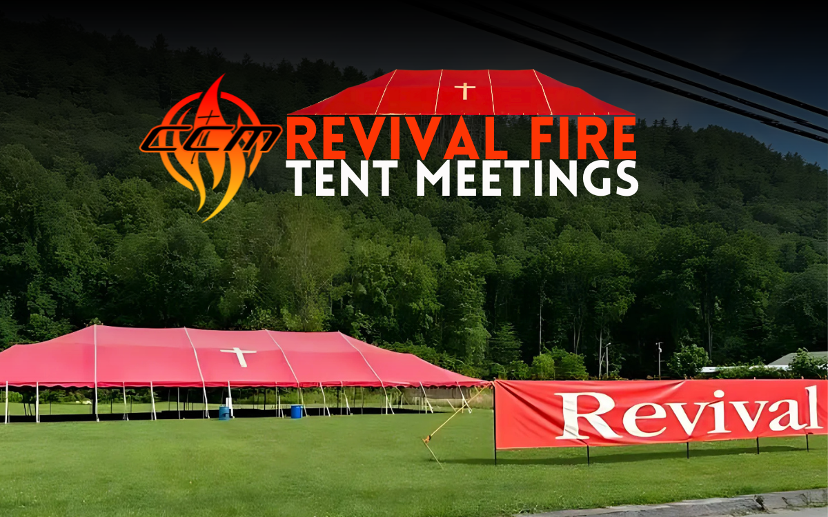 Revival Fire Tent Meeting