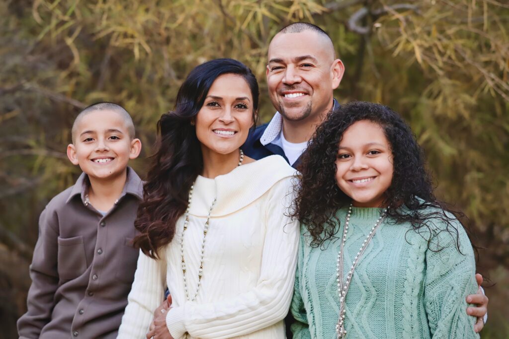 Dr. Caleb Cooper and family.