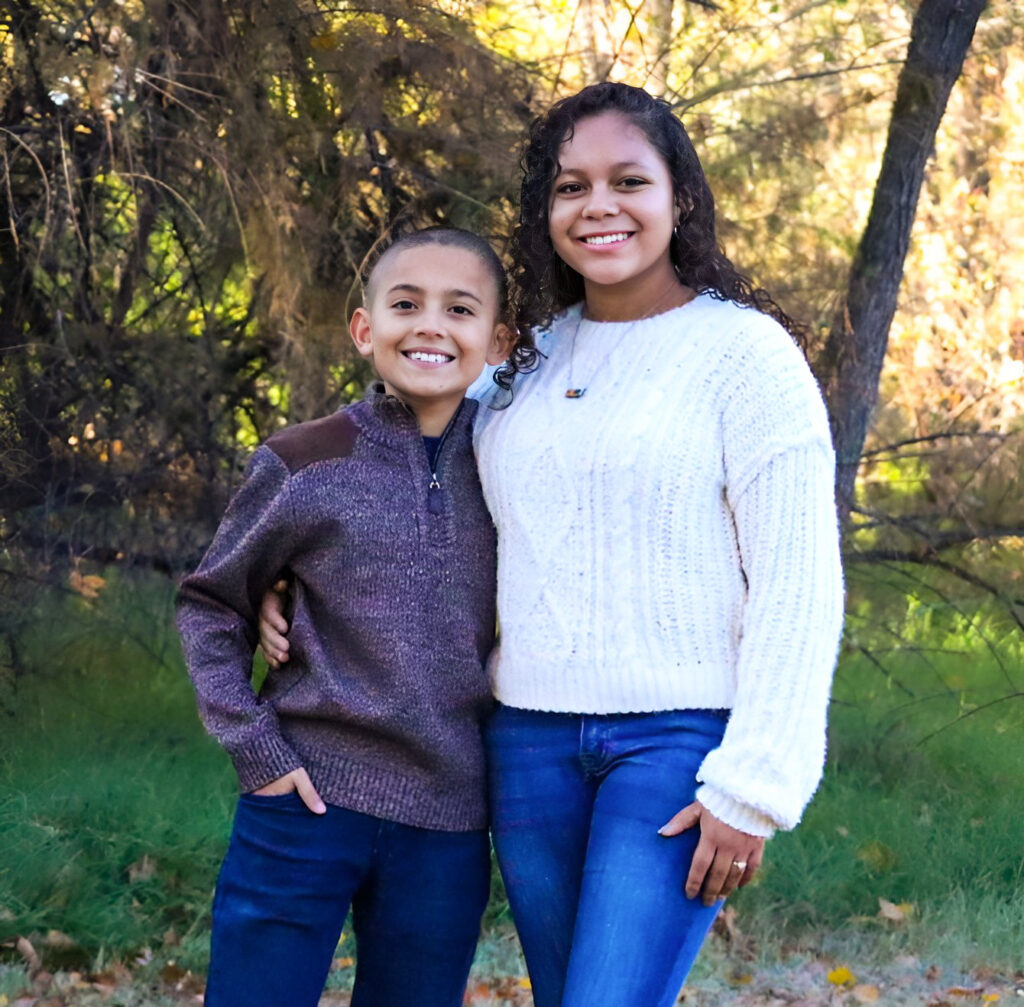 Izabella and Caleb Titus Cooper