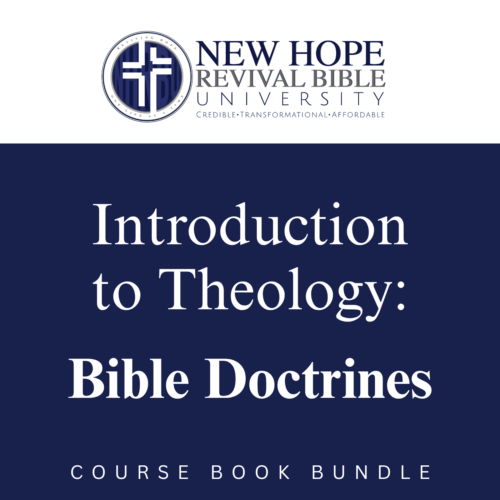 Introduction to Theology: Bible Doctrines Course Book Bundle