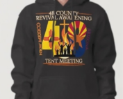 48 County Revival Awakening Tent Meeting Hoodie