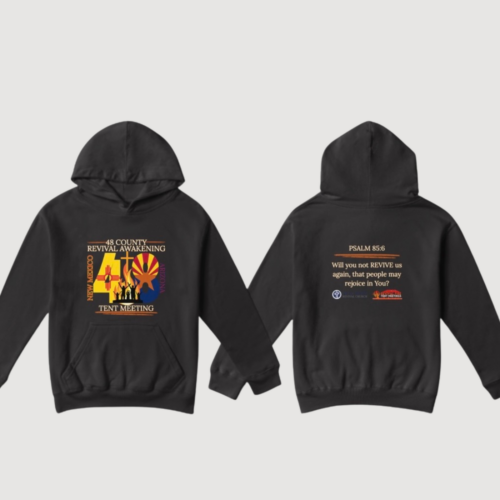 48 County Revival Awakening Tent Meeting Hoodie